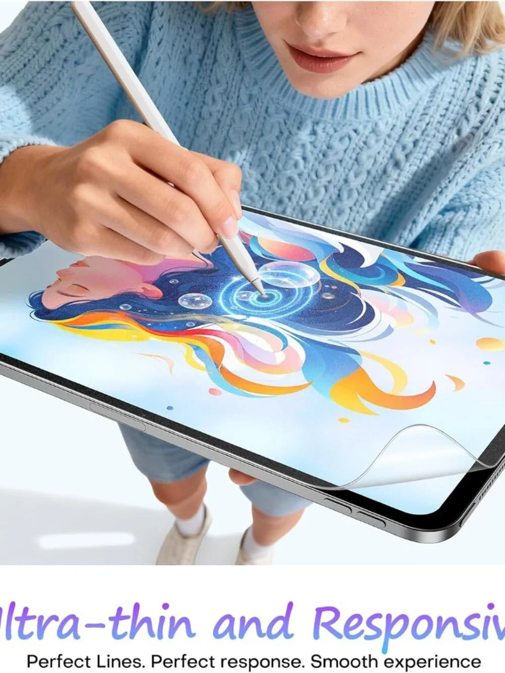 OMOTON PAPERSENSE Paper Screen Protector for iPad A16 11th/10th Generation